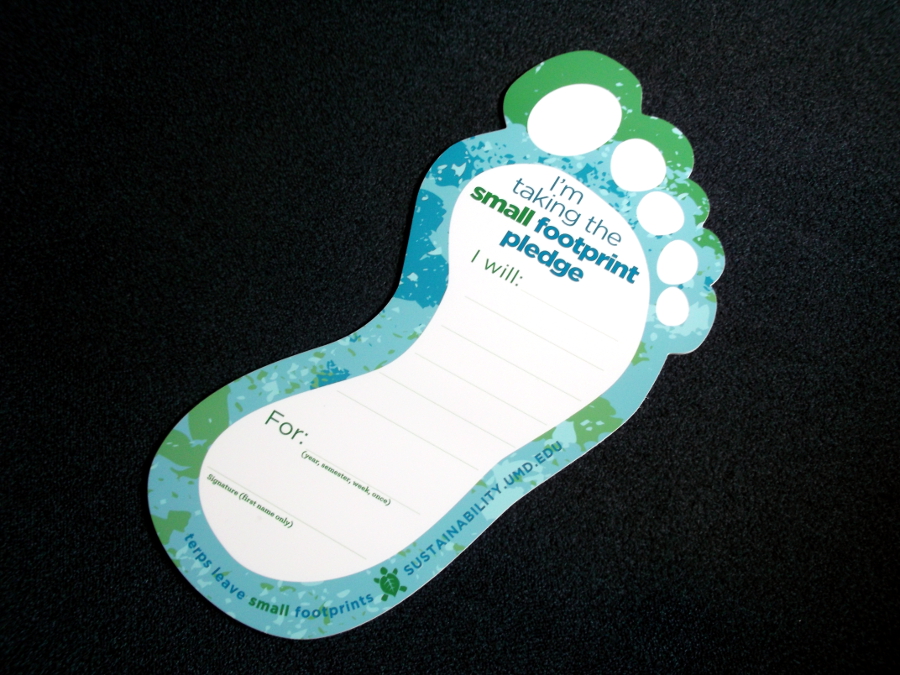 custom printed pledge board