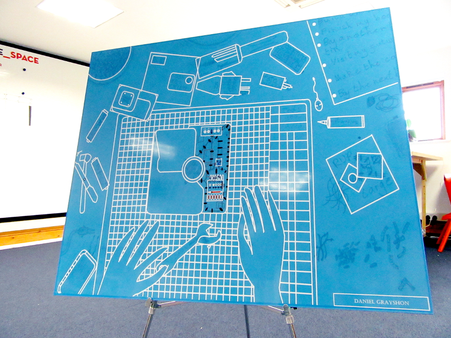 bespoke personalised whiteboard