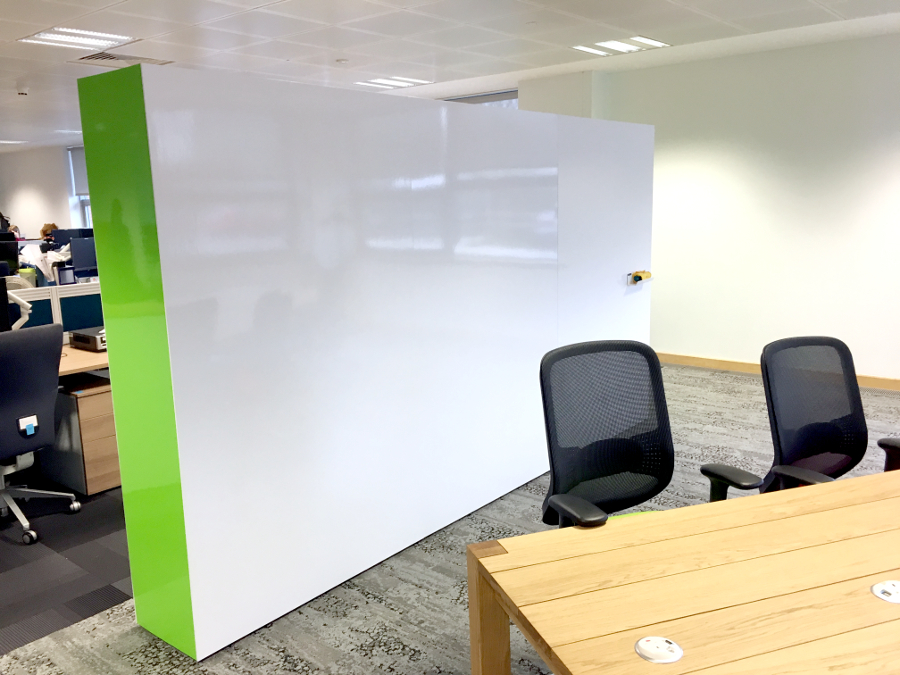 freestanding whiteboard partition