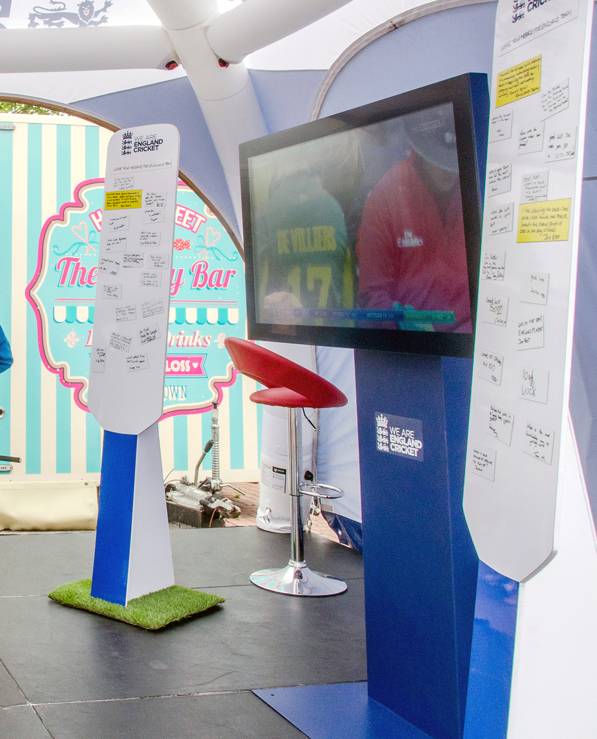 custom shaped magnetic leaderboard