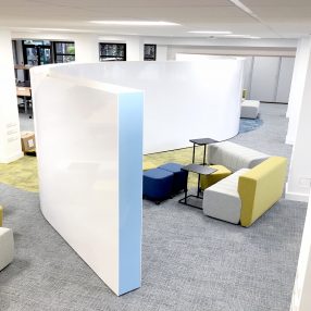Freestanding Whiteboard Wall