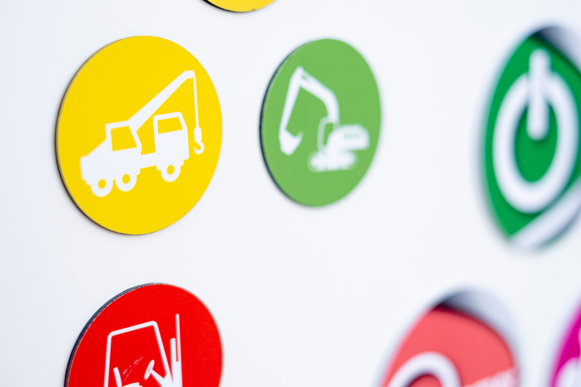 Custom printed magnets