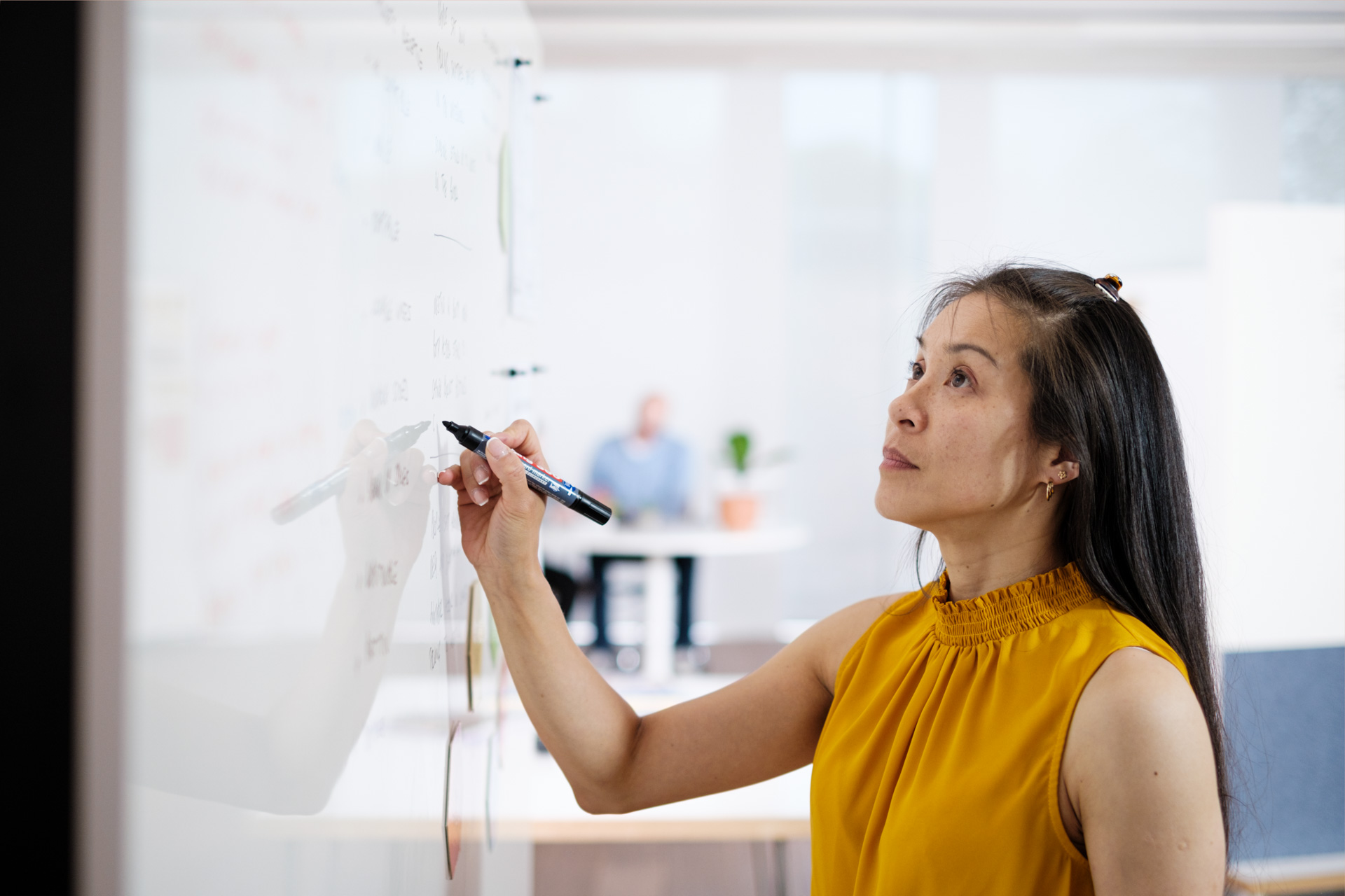 Writing on ThinkingWall Divider