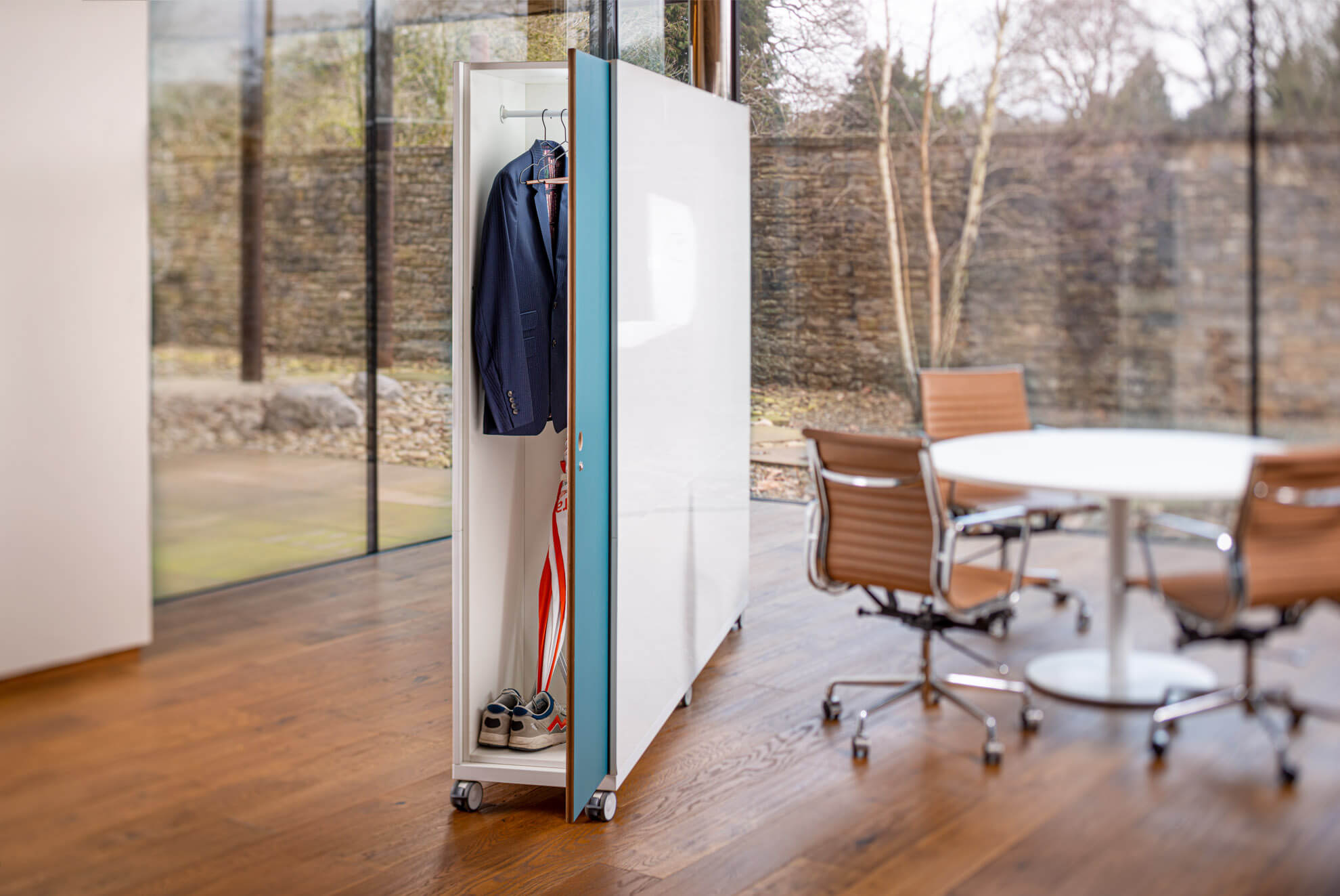 ThinkingWall Divider with built in storage