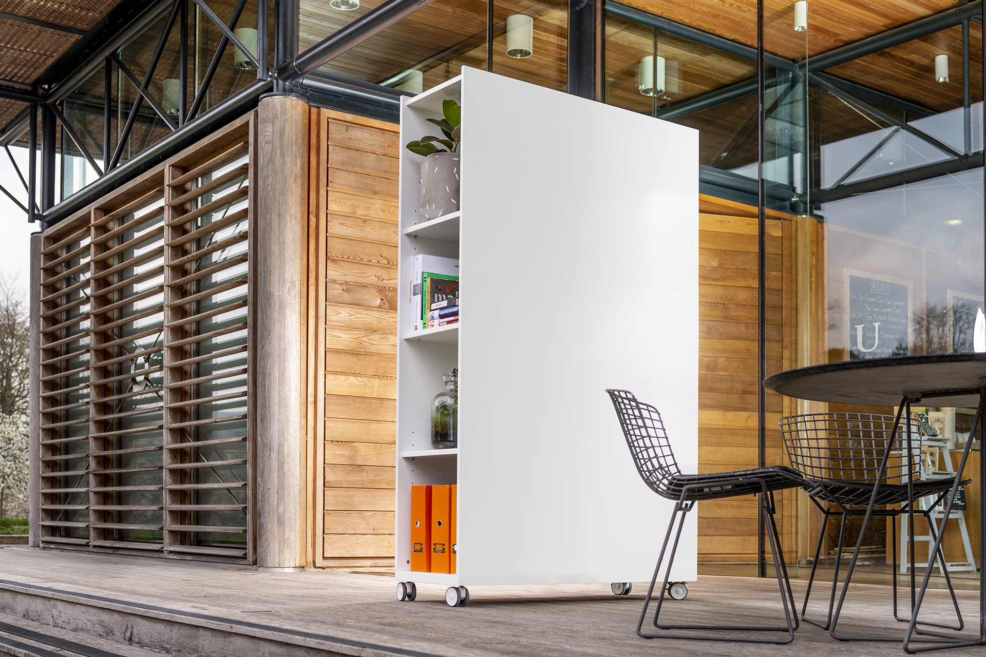 ThinkingWall Stor whiteboard with storage