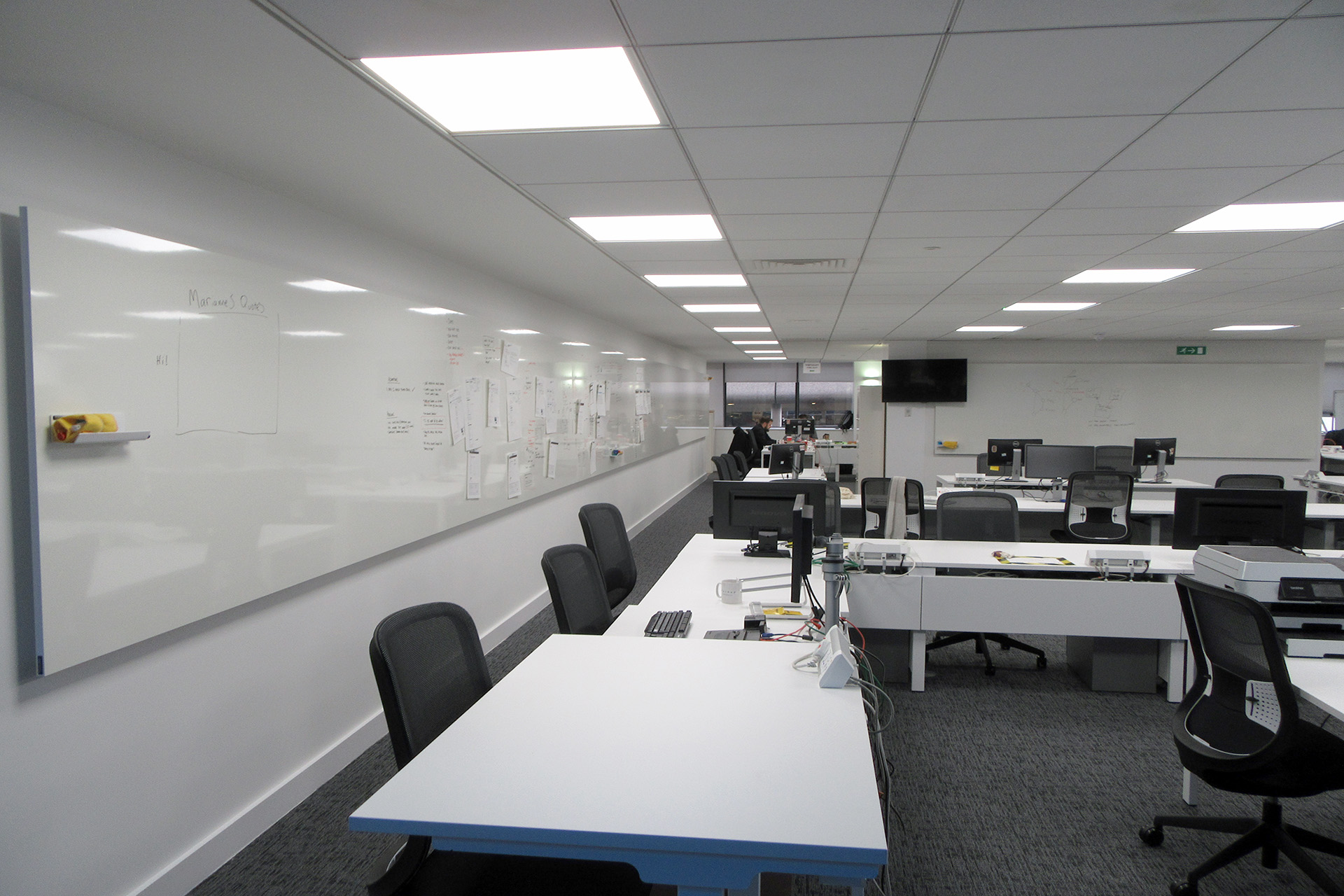 ThinkingWall whole wall whiteboard