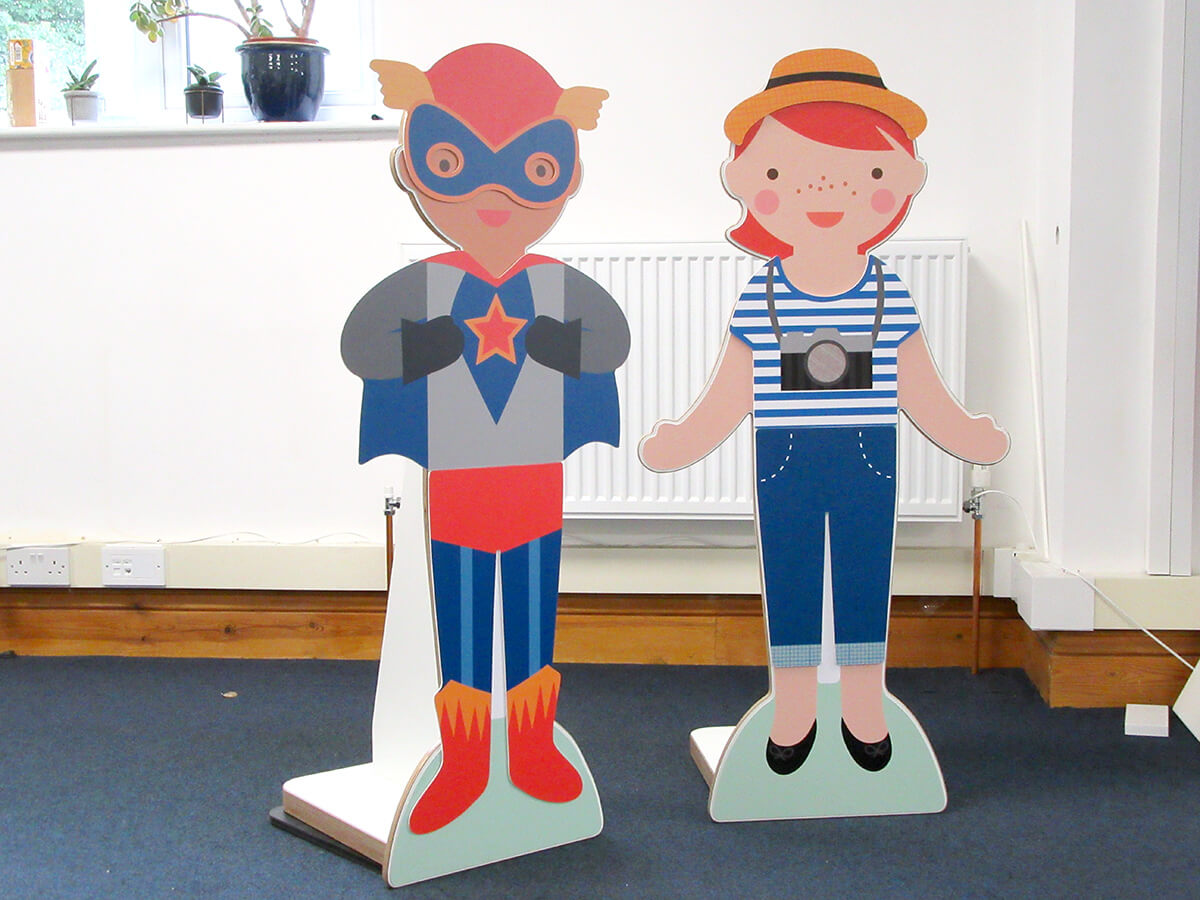 giant magnetic dress up toy