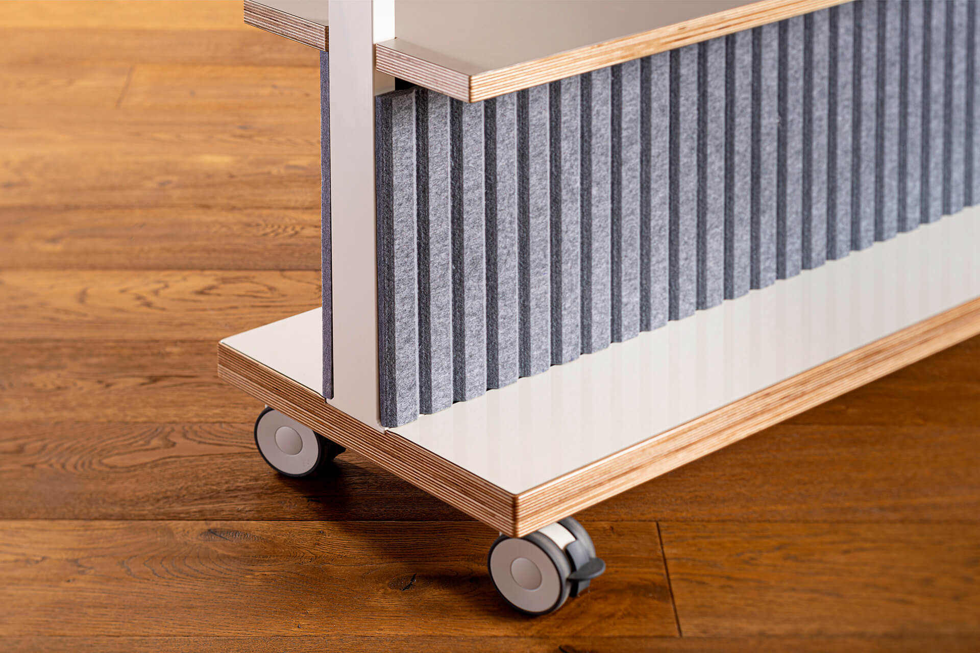 ThinkingWall Acoustic Shelf panel detail