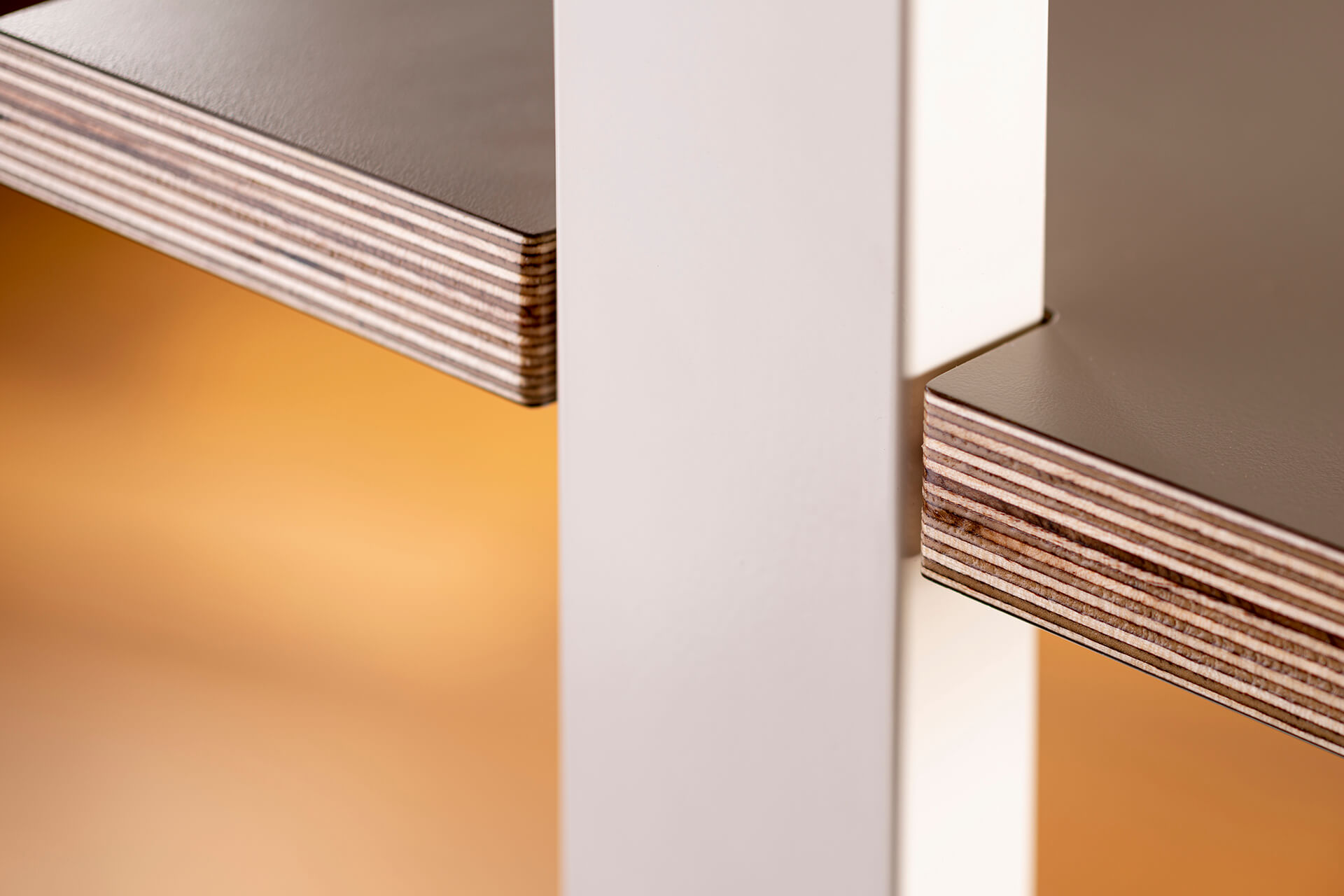 ThinkingWall Acoustic Shelf end detail