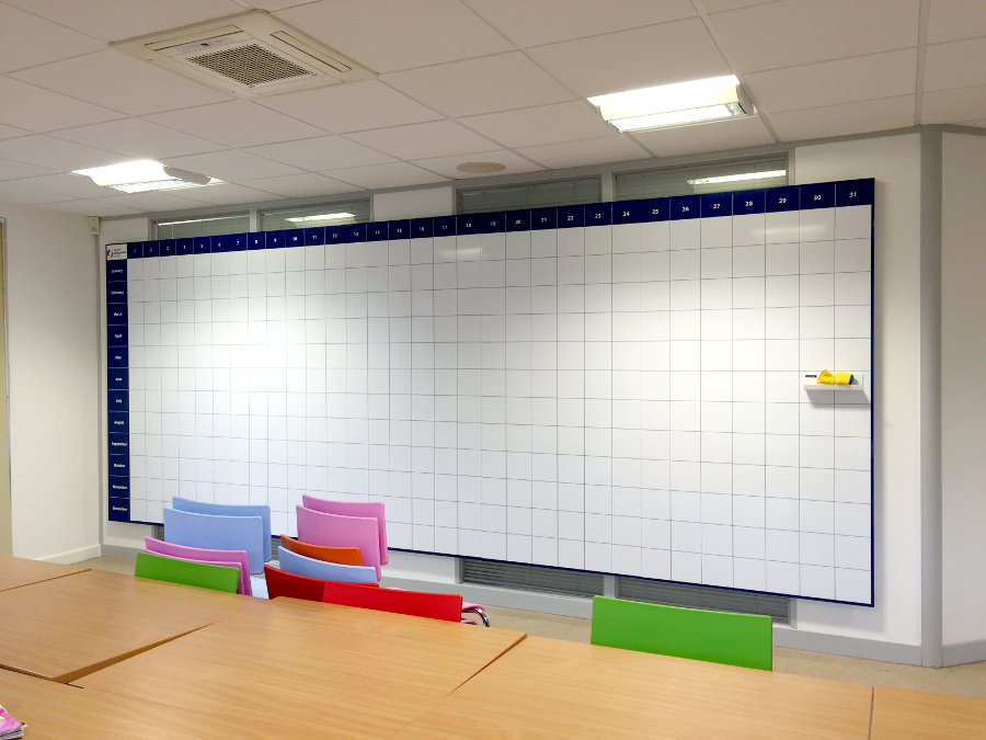 whiteboard wall calendar