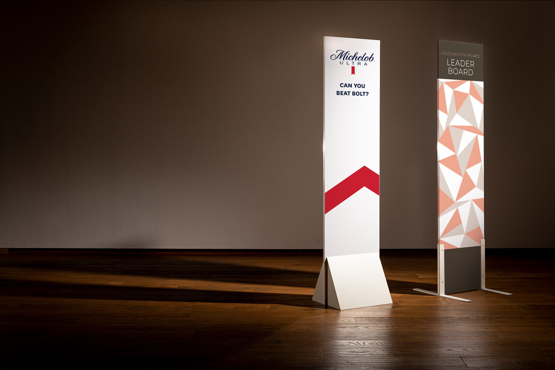 Custom printed magnetic leaderboards 2