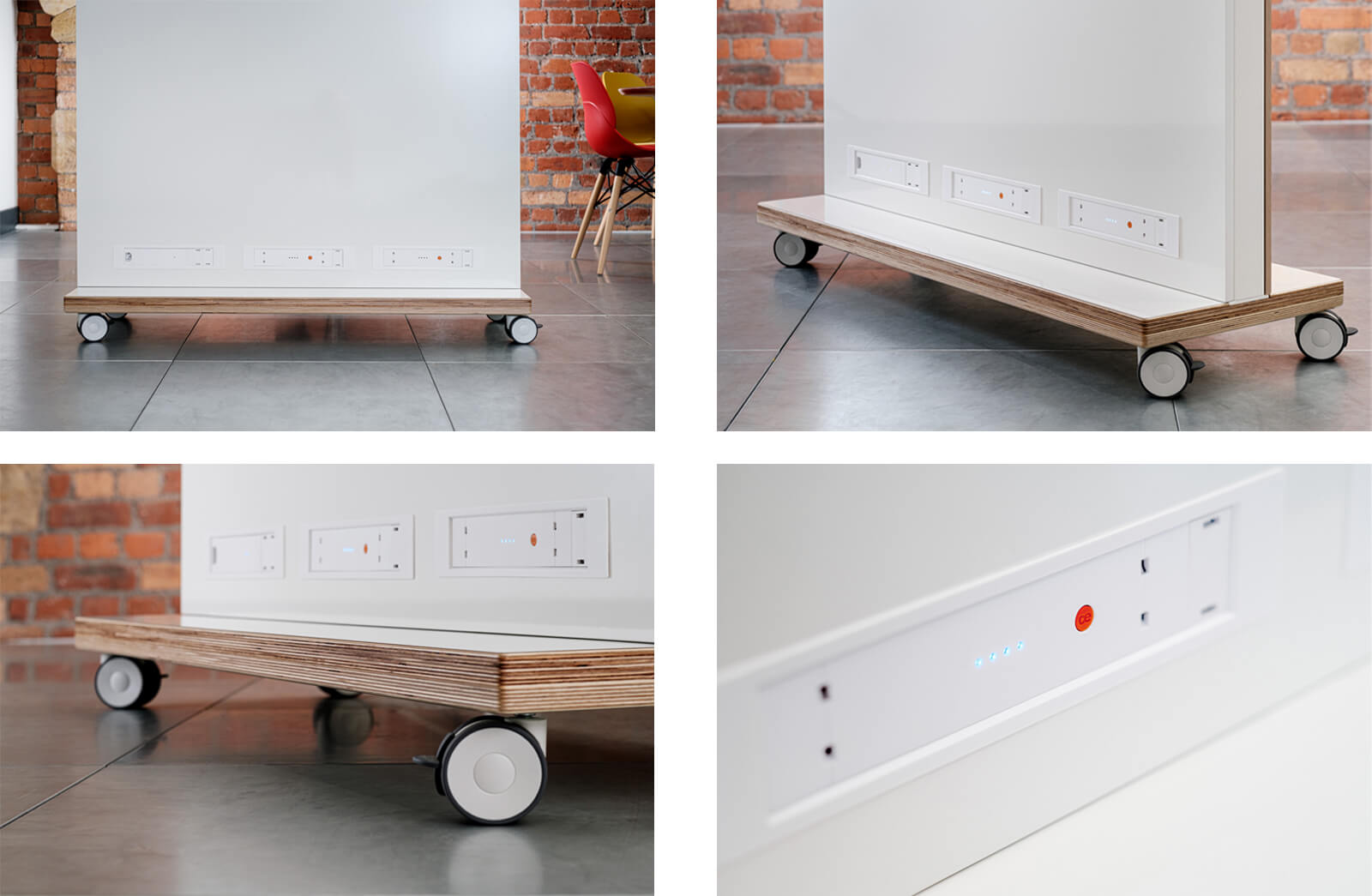 Battery power TV divider