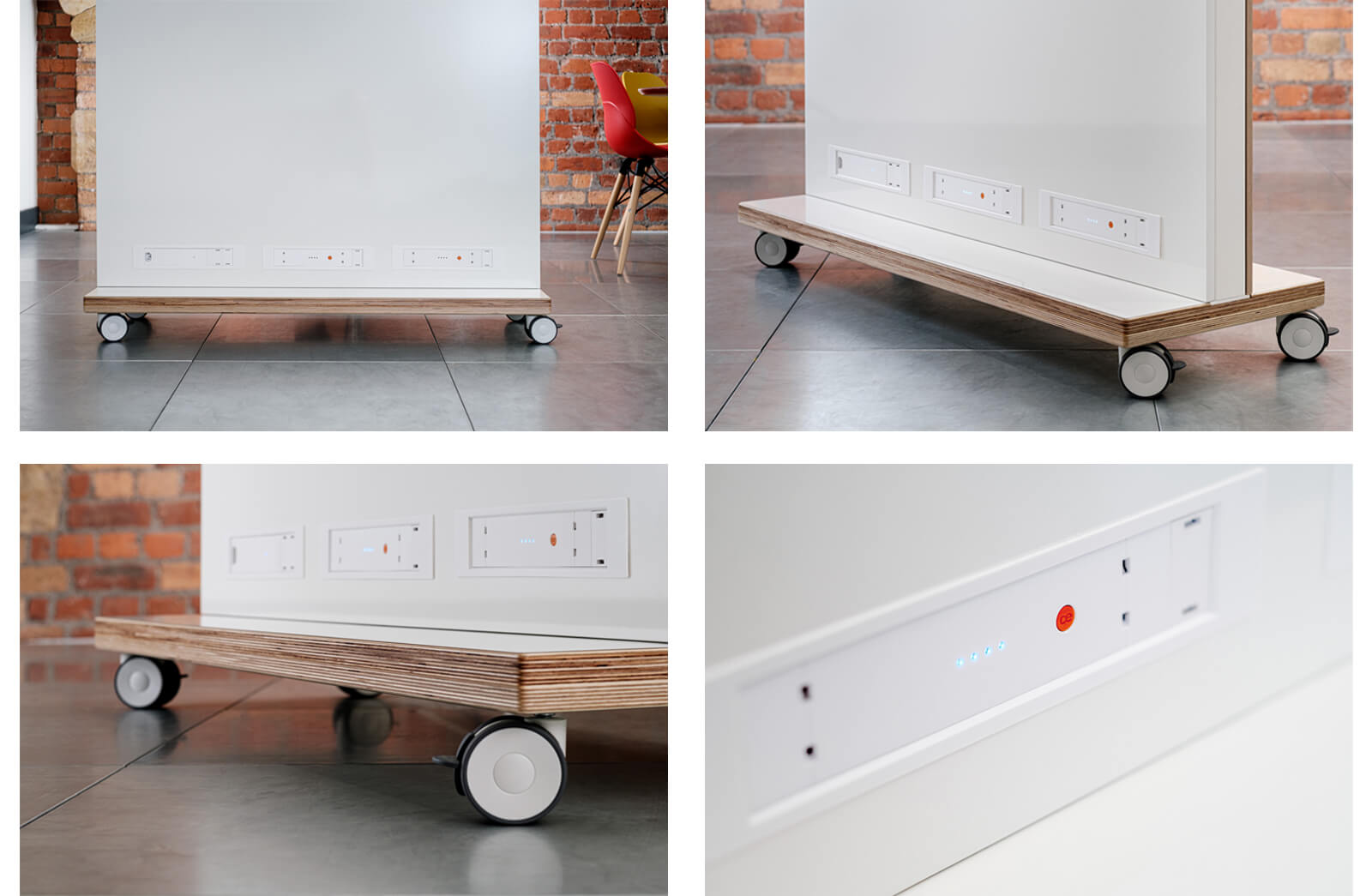 Battery power TV divider