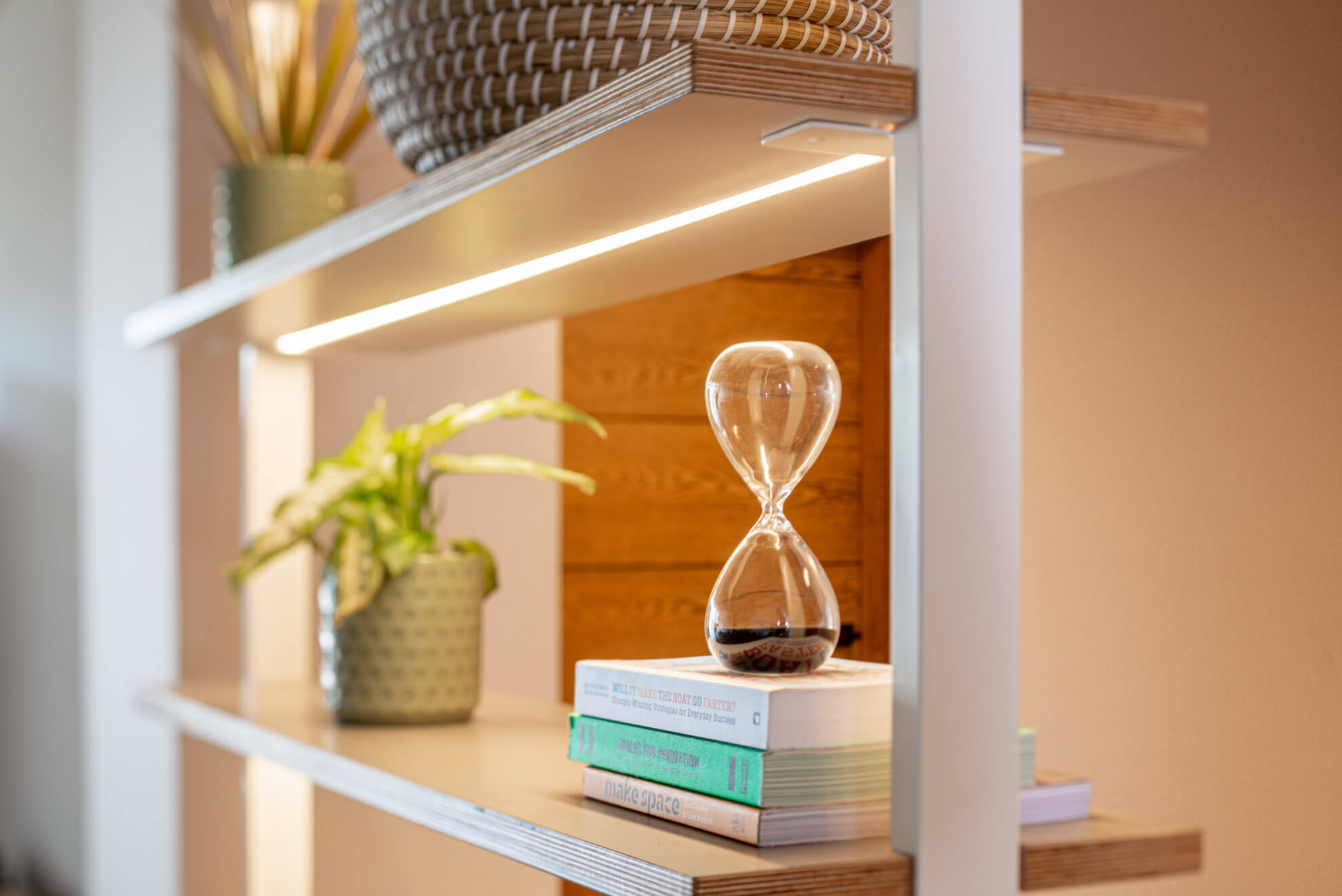 ThinkingWall Acoustic Cupboard Combi with built in lights