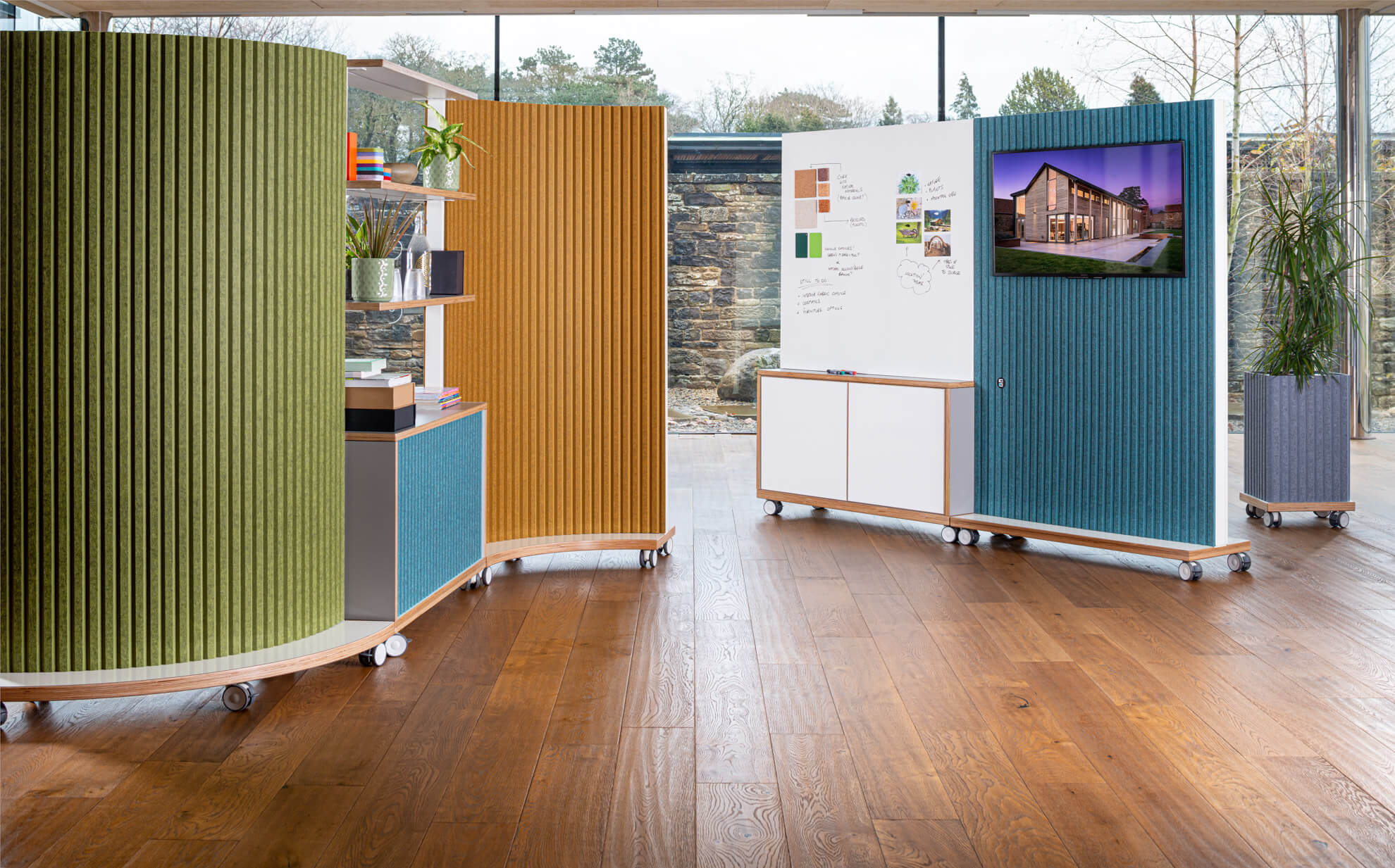 ThinkingWall mobile workspace furniture